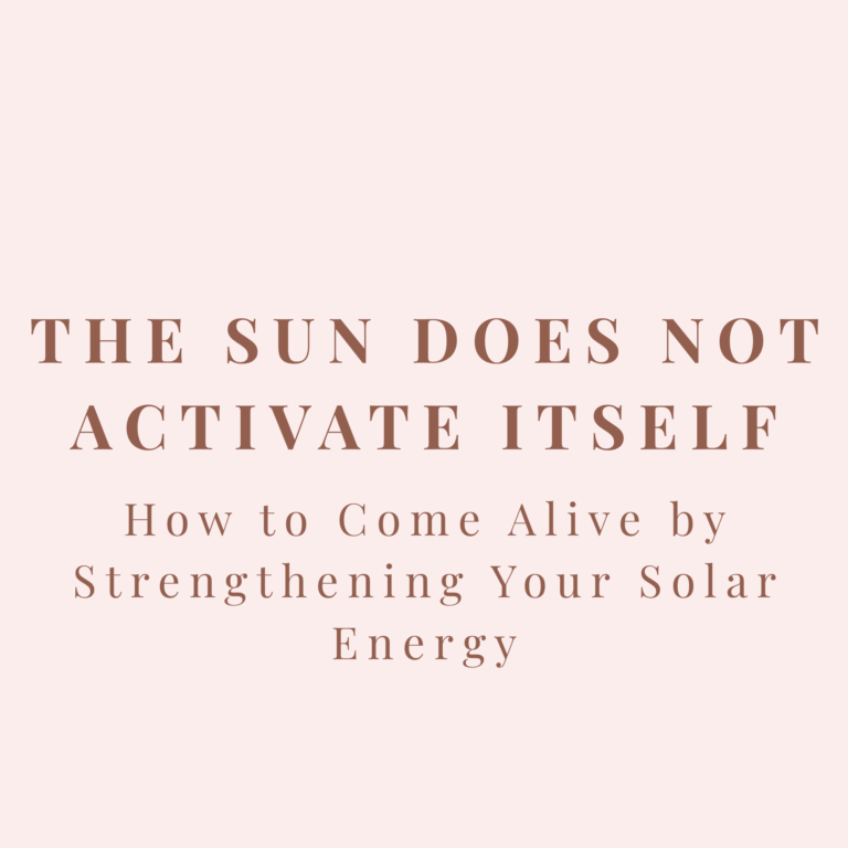 The Sun Does Not Activate Itself